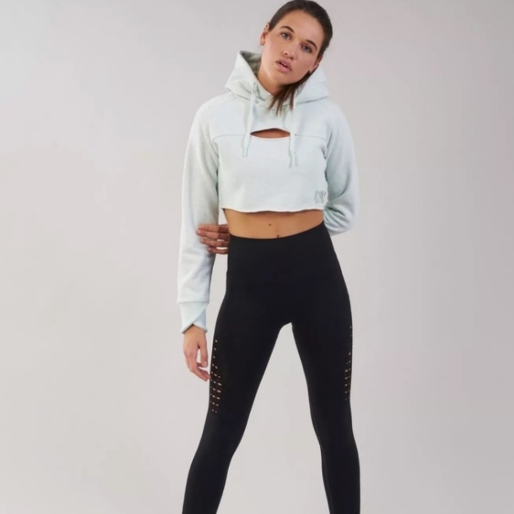 Gymshark cropped sweatshirt in size M